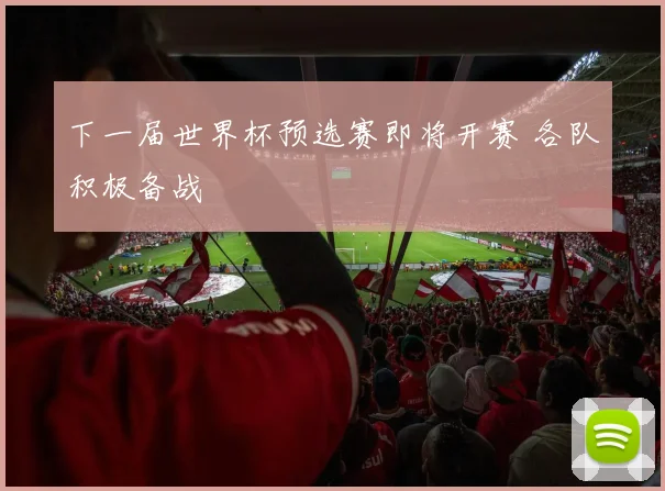 下一届世界杯预选赛即将开赛 各队积极备战